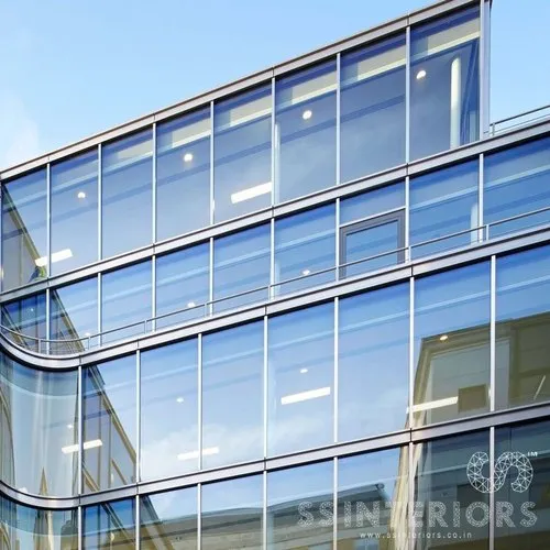 Glass elevation fascade